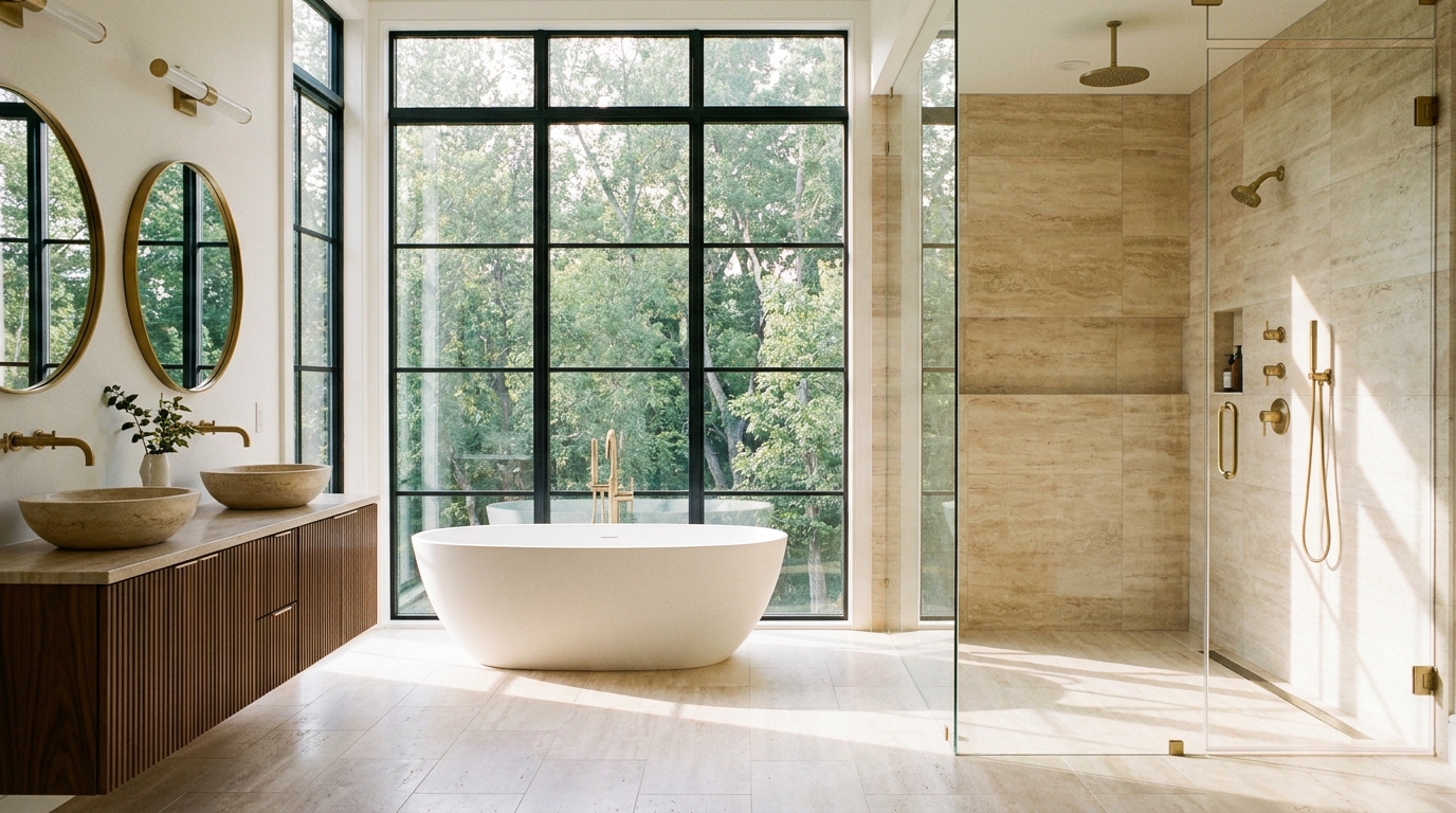 Bathroom after remodel