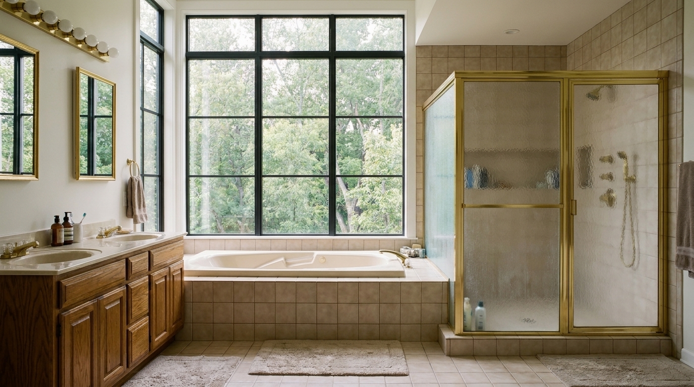 Bathroom before remodel